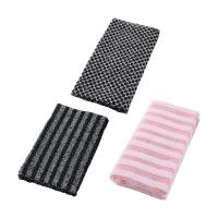 Toalla de baño de doble cara para mujeres y hombres, toalla para frotar arena fina para el hogar, kit de baño limpio y completo E9A1 - details 6