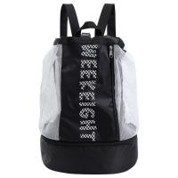 Mochila de malla para natación seca y húmeda, zapatos con bolsillo, mochila de playa con cordón transparente, bolsa de almacenamiento para ciclismo transpirable de gran capacidad - details 1