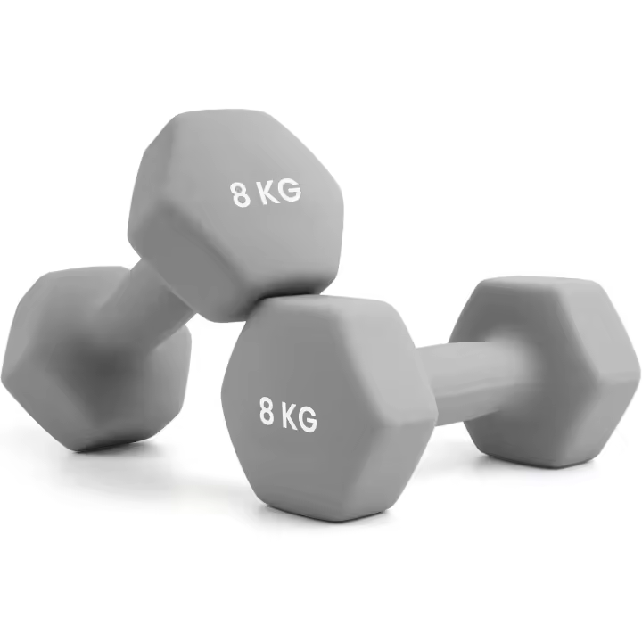 1 kg a 10 kg - Suaves al Tacto para Hombres y Mujeres, Diseño Ergonómico, Anti-Rodadura, Gimnasio en Casa, - 1