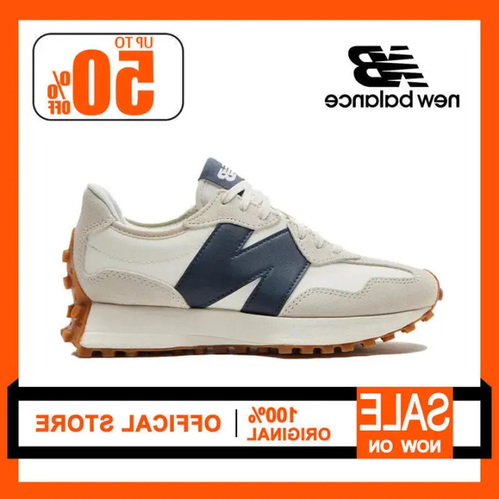 LETEN 【100% original】 327KB Zapatos azul marino Zapatilla baja Calidad 100% original con caja Pegatinas de pared - 1