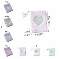Mini álbum de tarjetas de estilo coreano, diseño hueco de dibujos animados, álbum de fotos de persecución de estrellas, almacenamiento de PVC, almacenamiento de tarjetas colgantes - details 0