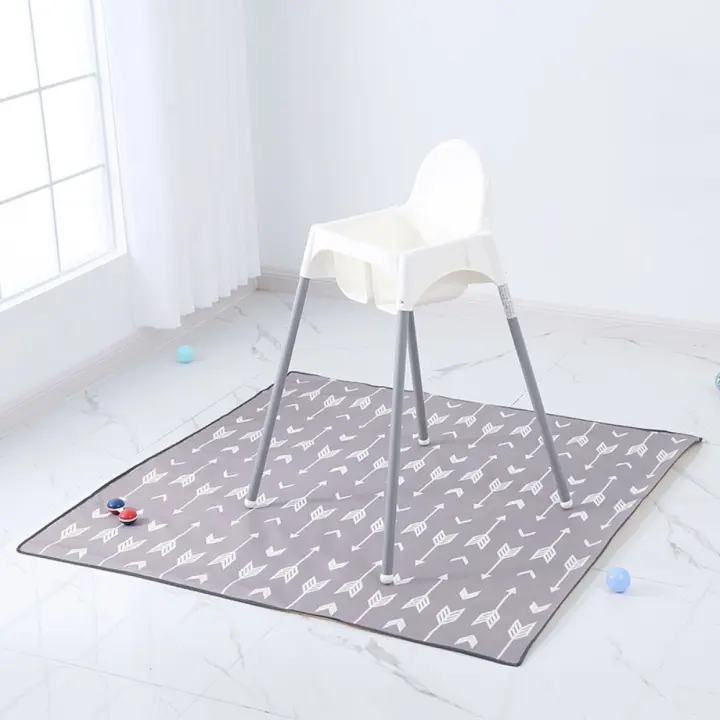 Mantel de Cocina y Comedor de Grijas Diseño a Rayas Chevron Gris Elegante Cubierta de Mesa - 1