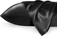 Bedsure-funda de almohada de satén para pelo y piel, sedosa, con cierre de sobre, Similar a fundas de almohada de seda - details 6