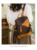 Mochila informal antirrobo para mujer, bolsa de hombro de tela impermeable, ligera, de viaje, oxford - details 14