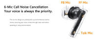 Realme Buds Air 6 Auriculares Inalámbricos Cancelación de Ruido Activada, 50 dB, Bluetooth 5.3, 40 Horas de Duración de la Batería, Impermeables para Adultos - details 6