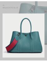 Bolsos De Cuero De Lujo para Mujer, Bolsos De Hombro, Collage De Correas, Anchas De Color - details 13
