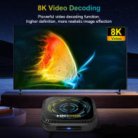 Smart TV Box Android 14 HK1 RBOX H8X Procesador Octa Core H728 Wifi6 Lan BT5.0 4G 32G 64G - details 6
