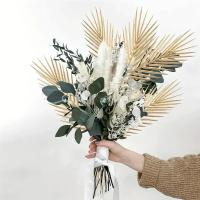 5 Hojas de Palma Artificial Doradas Plantas Tropicales Falsas para Decoración de Boda y Fiesta en Casa y Jardín - details 6