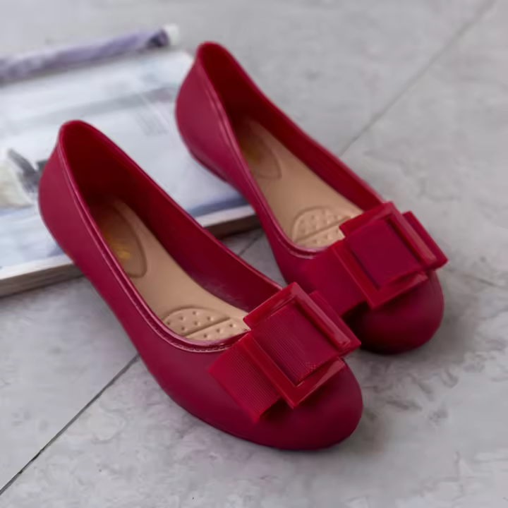 Nuevas sandalias de moda para mujer, verano, celebridad de Internet, Hada, playa, playa, baotou, zapatos planos de gelatina, versátiles - 1