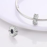 Encanto de Cuentas de Plata de Ley S925 100% Originales para Mujer Joyería DIY Material Principal de Zirconio Pulsera Ajuste de 3mm - details 29