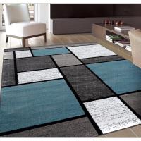 Alfombras de Salón antideslizantes, Modernas, Pelo Corto para Salón, Dormitorio, área Interior - details 0