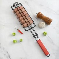 Cesta de Parrilla de Acero Inoxidable Ideal para Hot Dogs, Verduras, Carne, Camarones - details 2