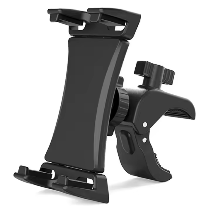 Soporte de Tablet para Bicicleta de Exercicio Ajustable 360 Grados Ideal para Tablas de Mancuernas de Fitness de 4.7-12.9 pulgadas - 1