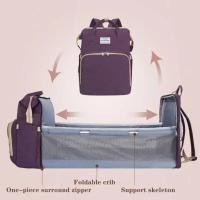 Mochila de Viaje Grande Bolsa de Lactancia Multifunción Plegable de Lona Ideal para Mujeres - details 1