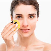 Spa de esponjas comprimidas naturales, esponja facial de forma redonda para eliminar la piel muerta - details 5
