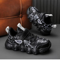 Zapatos de dibujos animados para niños, zapatillas de deporte de cuero impermeables, deporte informal para niños pequeños, Tenis para correr, zapatos para estudiantes de escuela - details 17