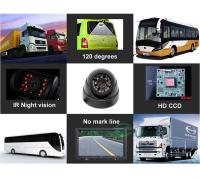 Cámara de vídeo CCTV de 12-24V CC, COMS de visión nocturna IR, Monitor de estacionamiento de Teion de circuito cerrado para autobús y camión - details 0