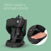 Silla de Coche Plegable Ultracompacta y Ligera Portátil para Viajes, Auténtico Negro, Protección Lateral de Impactos, Bolsa de Viaje - details 5