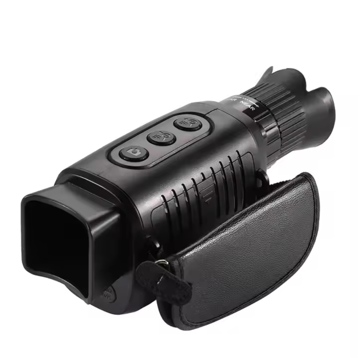 Dispositivo de visión nocturna Monocular, cámara infrarroja HD de 1080P, luz Digital 5X, Zoom, telescopio de caza, búsqueda al aire libre, oscuridad total de 300m - 1