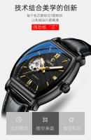 Reloj mecánico de alta gama para hombres, reloj hueco cuadrado de moda automático, reloj mecánico impermeable para hombres - details 5