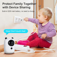Cámaras de vigilancia wifi doméstico inalámbrico WIFI Internet remoto inteligente Visión nocturna interior 360 grados alarma vigilancia - details 9