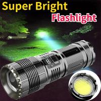 Linterna LED de alta potencia Linterna táctica con zoom de 2000W Resistente al agua - details 22