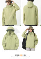 LNGXO Chaqueta de Escalada Impermeable Fibra de Poliéster 100% Cierre de Cremallera - details 17