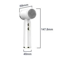 Cepillo de limpieza sónico impermeable, limpieza de poros faciales y exfoliante, limpieza eléctrica de silicona portátil 6 en 1 - details 12