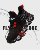 Zapatillas de deporte de marca para niños, zapatos deportivos ligeros para exteriores, zapatos de tenis antideslizantes, zapatos cómodos para correr, zapatos para estudiantes de escuela - details 3