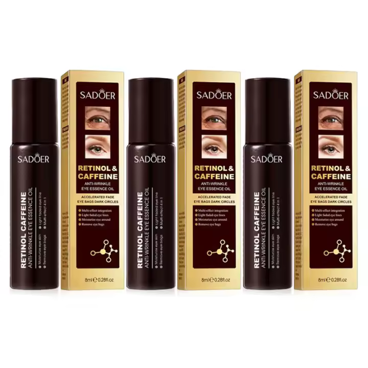 1/2/3 Uds SADOER Retinol suero para ojos antiojeras elimina los ojos bolsa hidratante antienvejecimiento crema para ojos aceite de esencia para ojos cuidado de la piel - 1