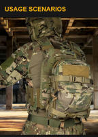 Mochila Táctica Multifuncional para Reservorio de Agua al Aire Libre con Sistema MOLLE Ideal para Deportes al Aire Libre y Backpacking - details 2