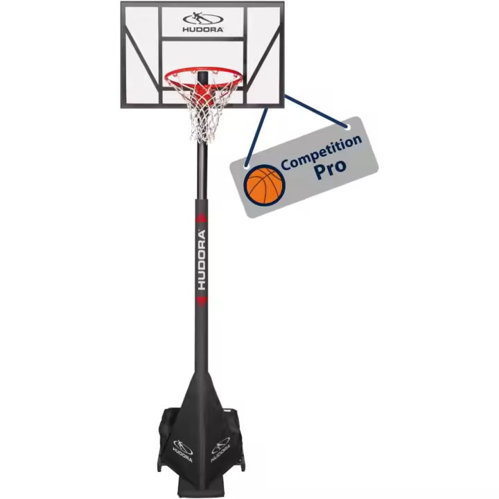 Soporte de Baloncesto Profesional Aro Ajustable en Altura con Ruedas Ideal para Niños, Adolescentes y Adultos Canasta de Baloncesto al Aire Libre - 1
