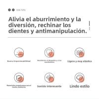 Juguetes para Perros con Sonido Auto-hola para Aliviar el Aburrimiento, Dientes Molares, Resistentes a Mordeduras, Adecuados para Perros Medianos y Grandes - details 3