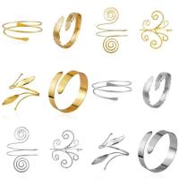 Brazalete de Aleación de Moda para Mujer Diseño de Hoja Abierta Ancho Ideal para Regalo de Cumpleaños, Fiesta - details 1