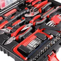 TLGREEN Kit de herramientas de reparación de automóviles para el hogar de 198 piezas, caja de herramientas de plástico con llave con juego de herramientas manuales generales para el hogar con caja de herramientas de plástico y estuche de almacenamiento - details 16