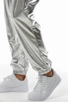 Modo brillante o métallique survêment pantalones de survêment Hip Hop décontracté poche Cargo pantalon Disco danse fête Festival bal Streetwear - details 9
