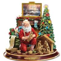 Pegatinas de Ventana de Navidad 2024 Campana de Navelganta Pino de PVC Autoadhesiva - details 16