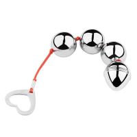 Runyu cuentas íntimas de metal para hombres y mujeres, tapón anal liso, cuentas, dilatador anal, juguetes sexuales - details 1
