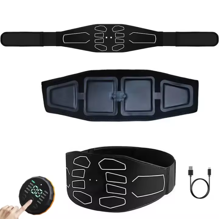 Masajeador Abdominal de 120cm, cinturón de cintura, equipo de Fitness, tonificador muscular, entrenamiento muscular Abdominal - 1