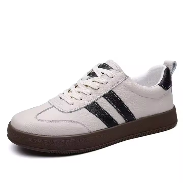 Nuevos zapatos planos de cuero genuino de lujo de marca informal, duraderos y cómodos, fábrica 2025 - 1