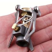 Mini horno portátil de gas plegable para acampar al aire libre, cocina, picnic, estufa dividida, quemador, 1. - details 0