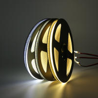 Tira de luz LED COB 5V XUNATA con cable USB 5mm 320Led/m regulable flexible para iluminación lineal en blanco natural rojo verde azul - details 12