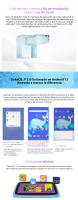 Tablet para Niños Blackview Tab 3 de 7 Pulgadas 2023 con Android 13 RAM de 4GB(2+2) ROM de 32GB MaLi Procesador Gráfico HD+TN Pantalla Resolución 1024*600 Pixels Soporte USB OTG - details 9