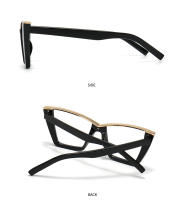 Toyear-gafas de sol estilo ojo de gato para mujer, de estilo Vintage lentes de sol, de marca de lujo, de diseñador, Punk, a la moda, Sexy - details 19