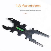 Manguera de reparación de ducha, llave para grifo, tuerca de plástico de acero con alto contenido de carbono, carrete, llave de burbujeador, aflojador ajustable - details 6