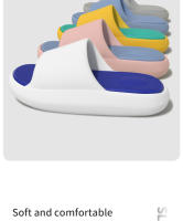 Zapatillas de pareja de EVA con suela gruesa, sandalias deportivas antideslizantes para hombre - details 8