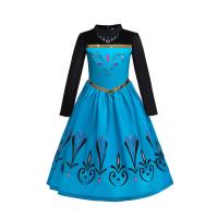 Disfraz de princesa Anna verde para niñas pequeñas, disfraz de Halloween, vestido elegante para fiesta de cumpleaños, vestido de carnaval - details 53