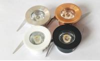 4 Uds Mini luces empotradas LED 3W 220V exhibición de joyería decoraciones de techo lámpara empotrada para gabinete - details 3