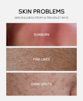 LAIKOU Protector solar facial con vitamina C Ultra SPF50 Protector solar corporal Anthelios Fluido invisible antibrillo |   Anti-imperfecciones - details 2