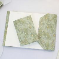 Funda protectora para cuaderno A5 A6, semanas de rayas verdes, funda protectora para diario, suministros de papelería de oficina, 1 ud. - details 2